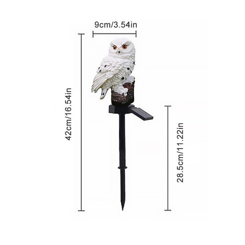 BowLift | Eagle figurine Garden Solar post