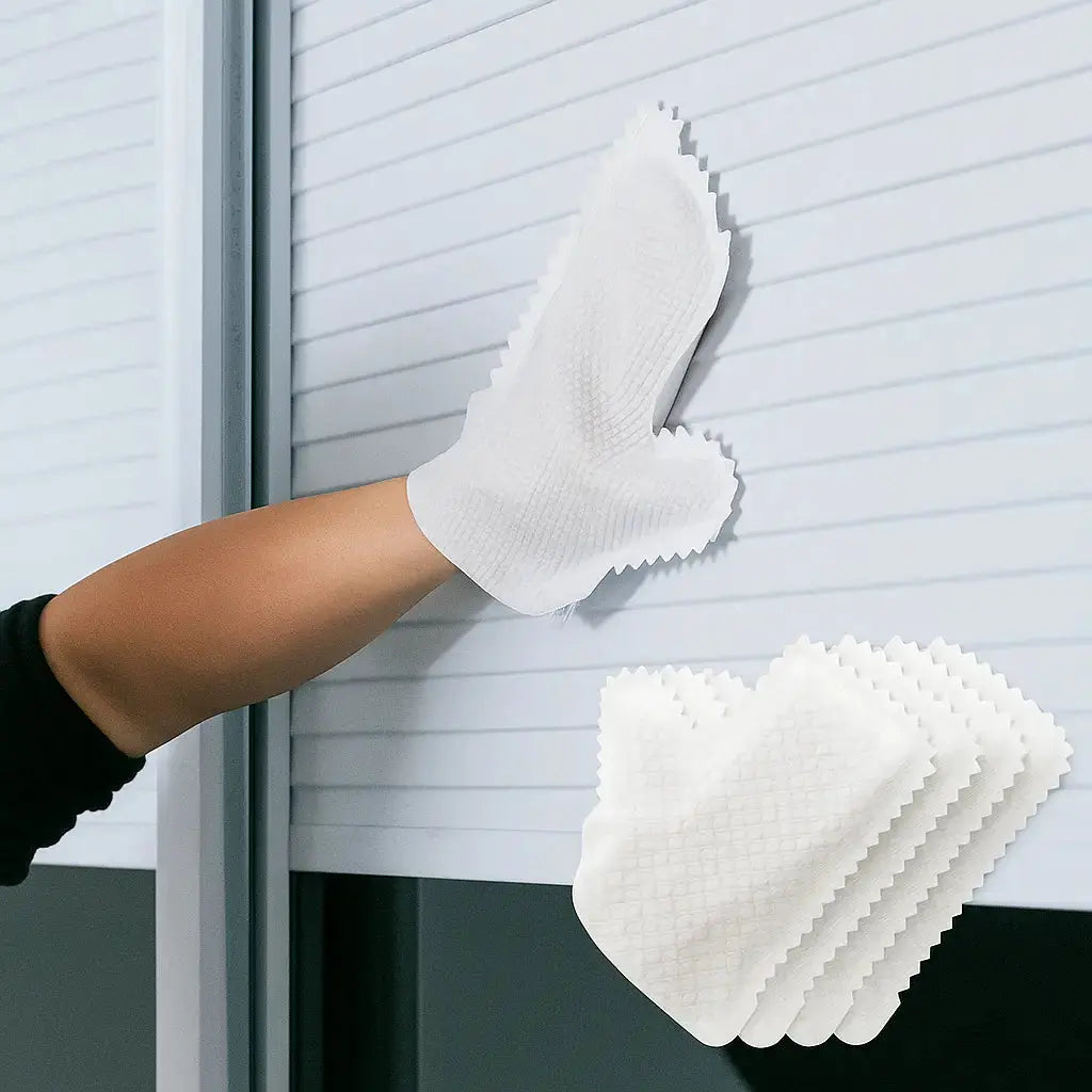 BowLift | Disposable Cleaning Gloves Made of Non-Woven Fabric – Remove Fine Dust Powerfully by Hand