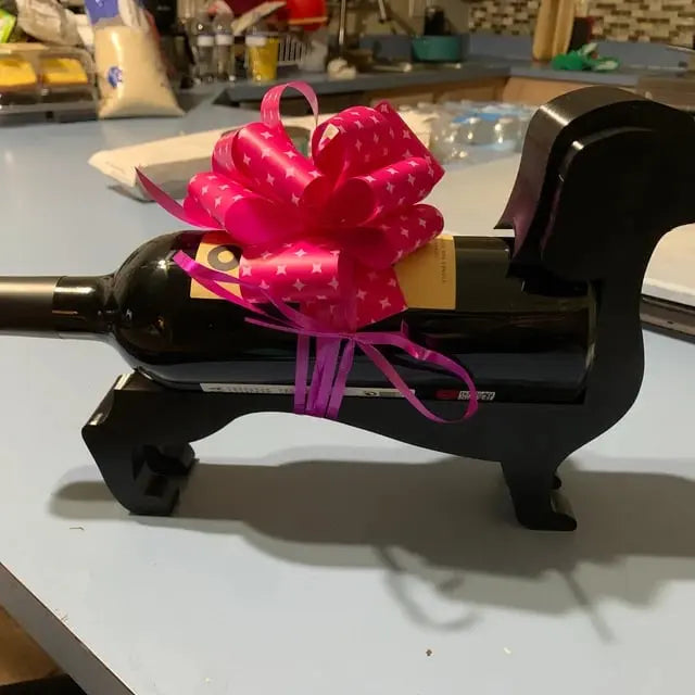 BowLift | Unique Dachshund Wine Bottle Holder – Ideal for Wine Lovers