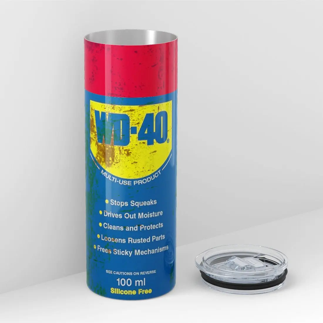 BowLift | Unique stainless steel thermos mug with funny dirty pattern