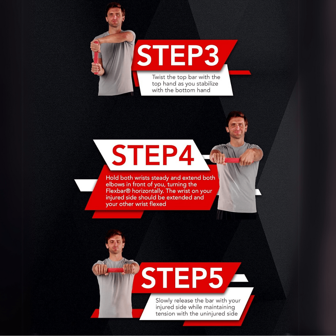 BowLift | Elbowflex – Therapy Resistance Bar for Elbow & Wrist Strengthening