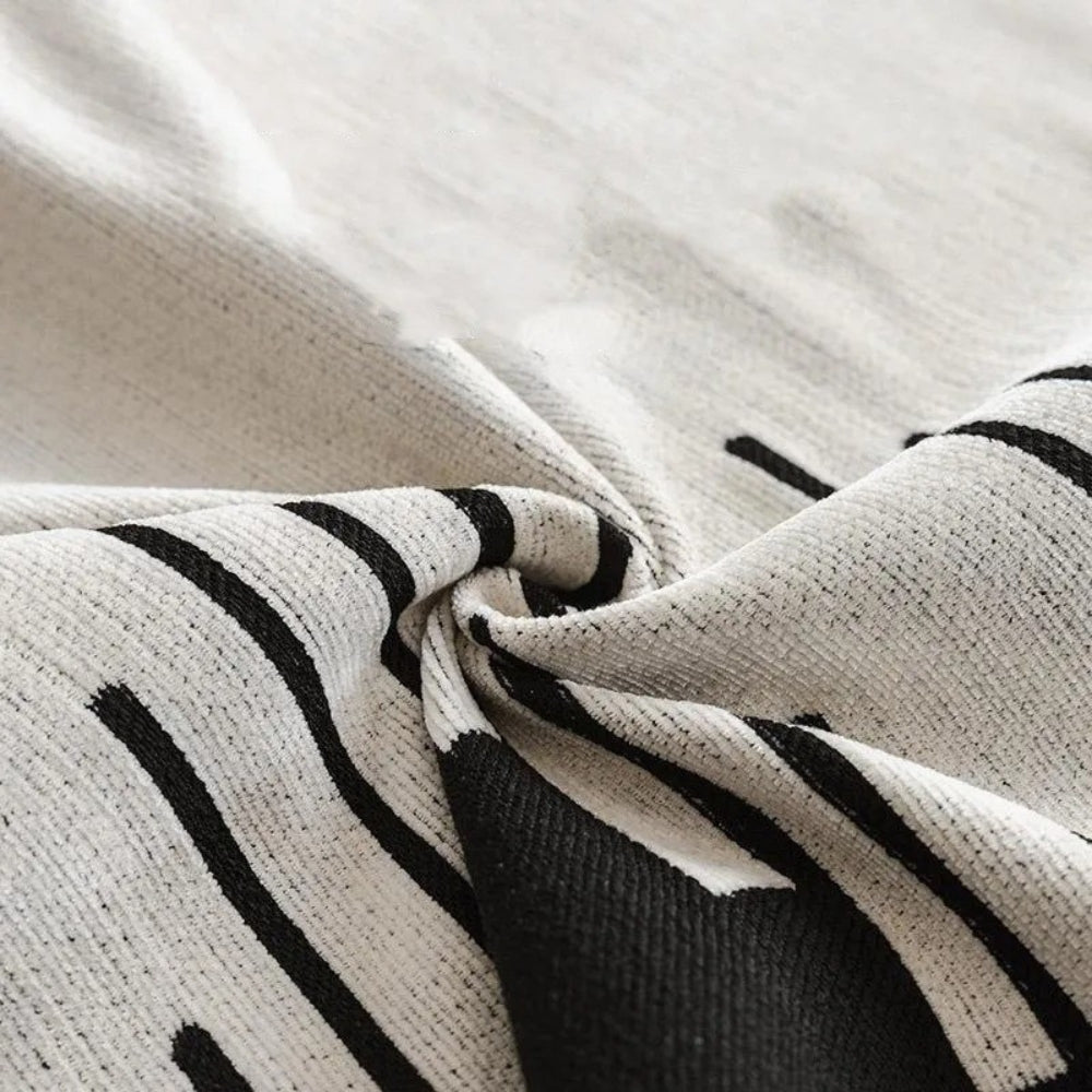 BowLift | Elegant Black and White Sofa Cover Protector