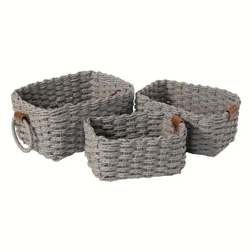 BowLift | Elegant Rattan Weave Basket Set
