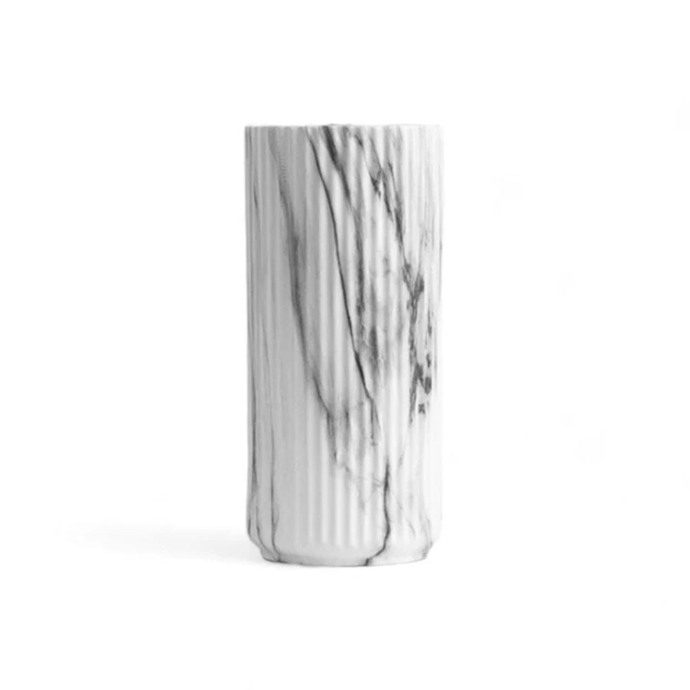 BowLift | Elegant Vertical Marble Ceramic Vase