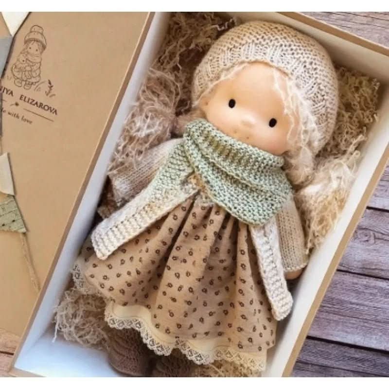 BowLift | Handcrafted Cotton Waldorf Doll for Creative Play