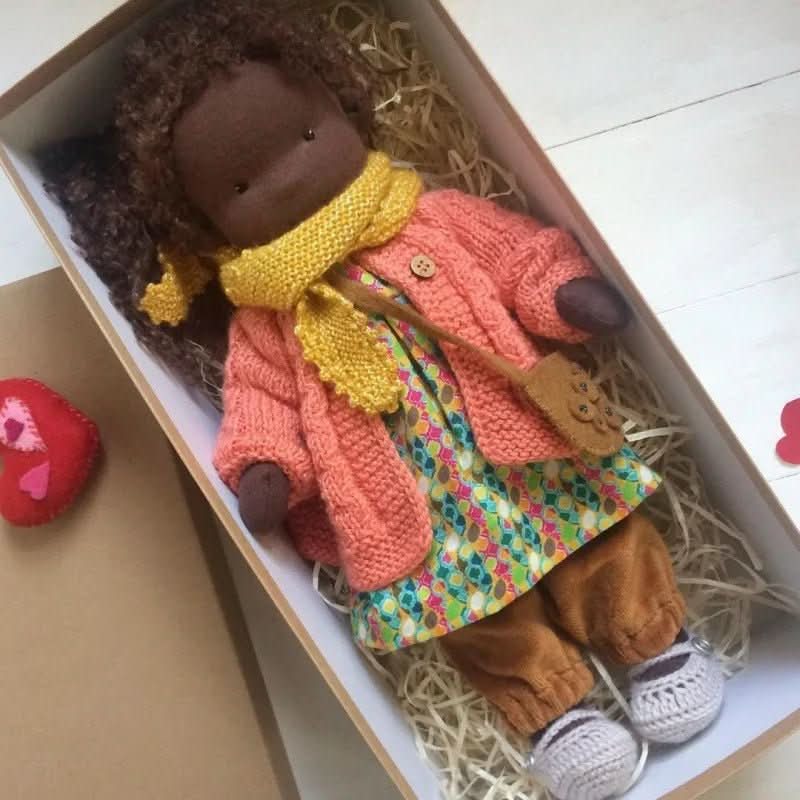 BowLift | Handcrafted Cotton Waldorf Doll for Creative Play