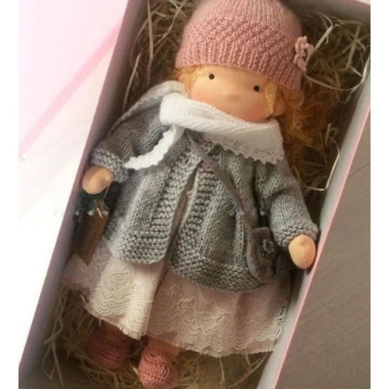 BowLift | Handcrafted Cotton Waldorf Doll for Creative Play