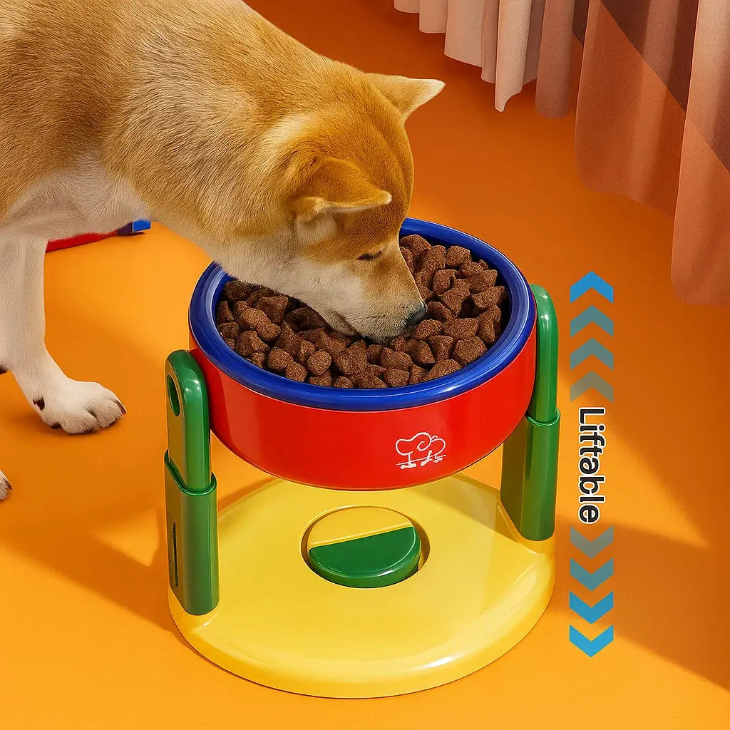 BowLift | Elevated feeding bowl with tilt to prevent choking