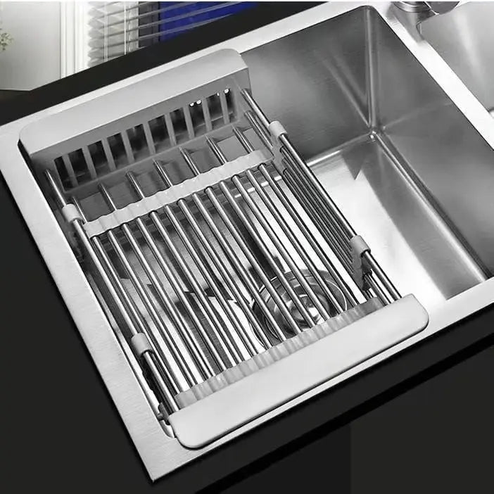 BowLift | Expandable Stainless Steel Draining Basket for Sinks