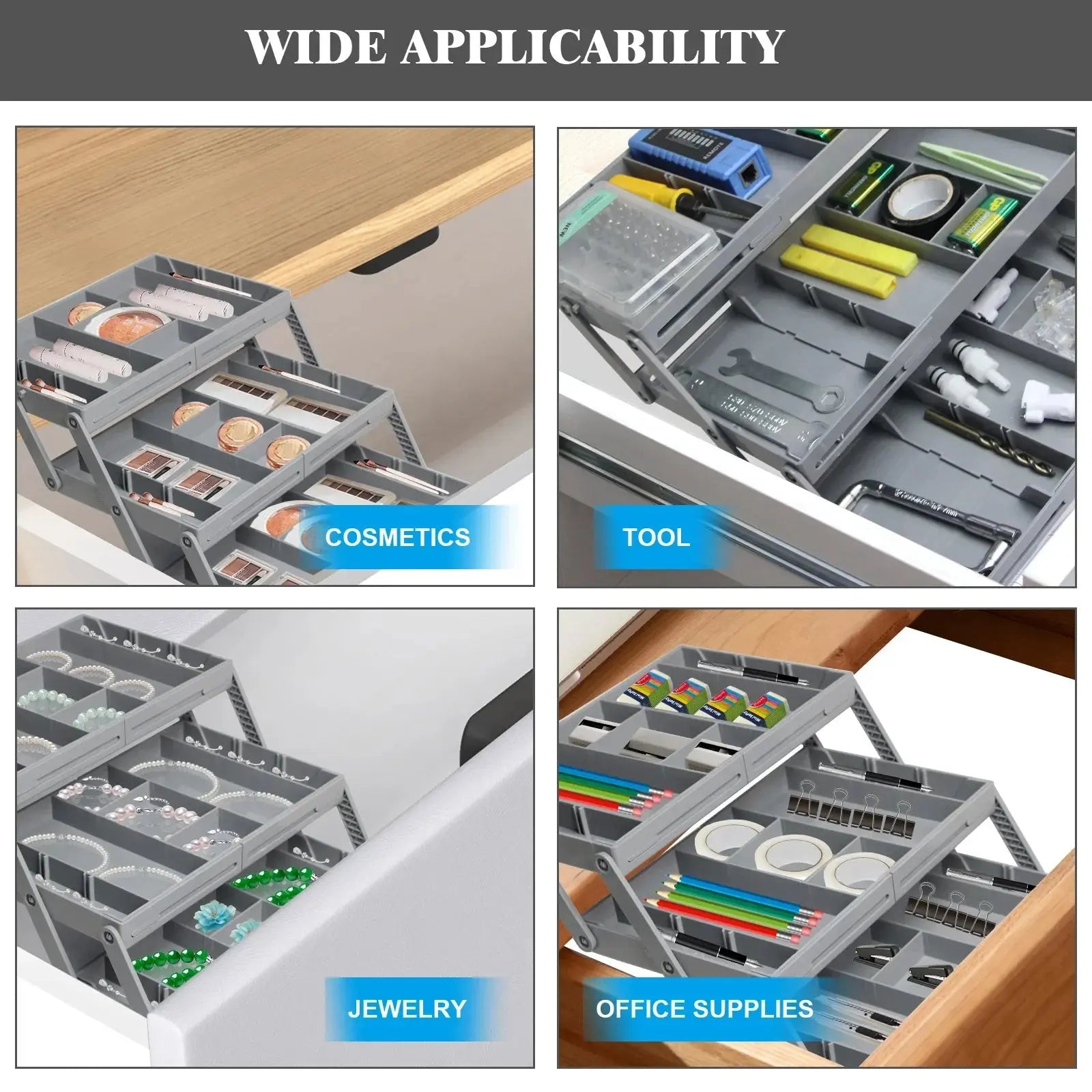 BowLift | Expandable Smart Drawer Organizer