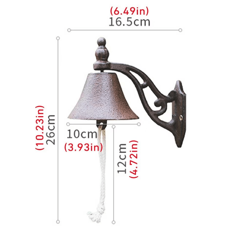 BowLift | Classic cast iron doorbell in vintage style for stylish entrances