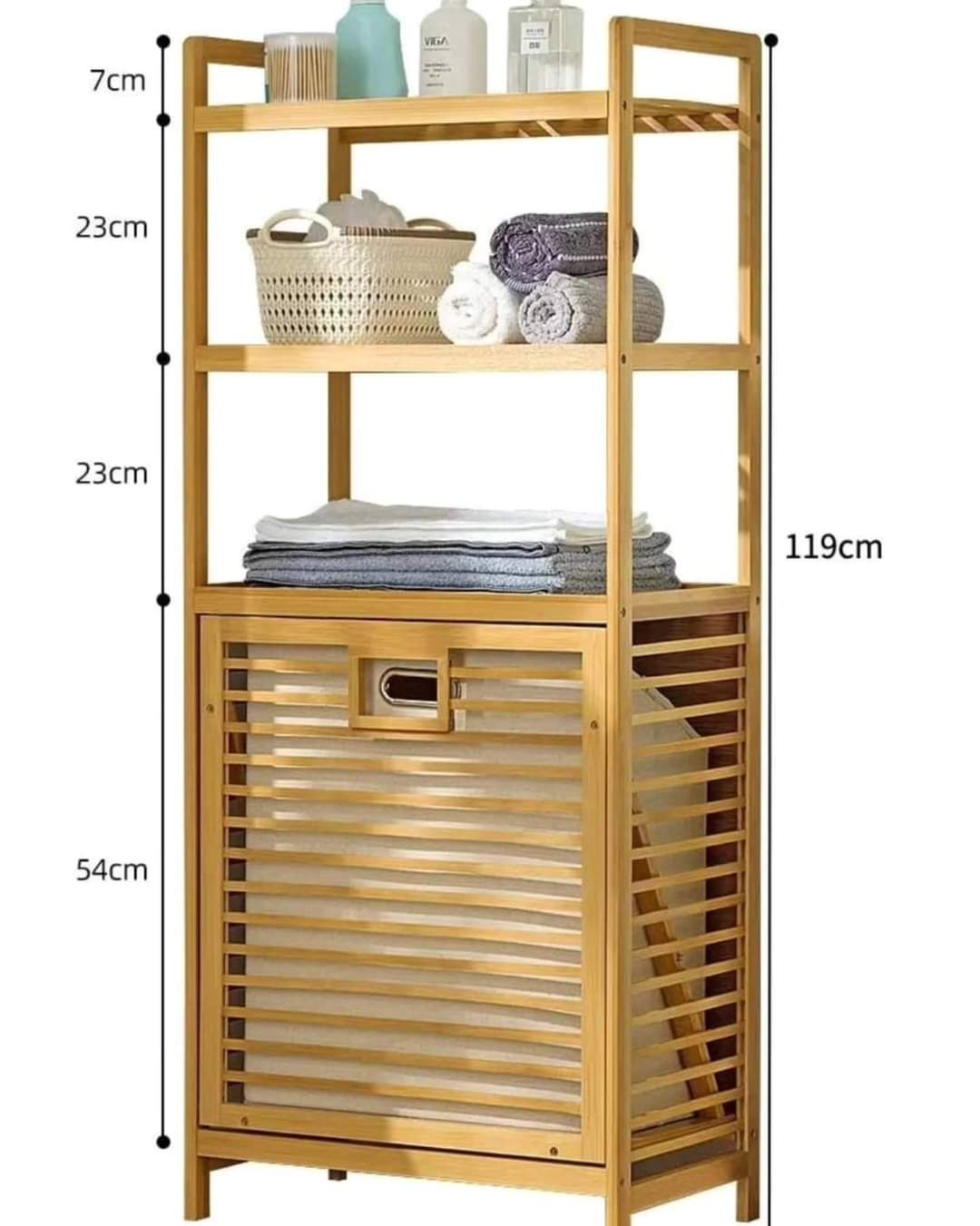 BowLift | Bamboo Laundry Basket