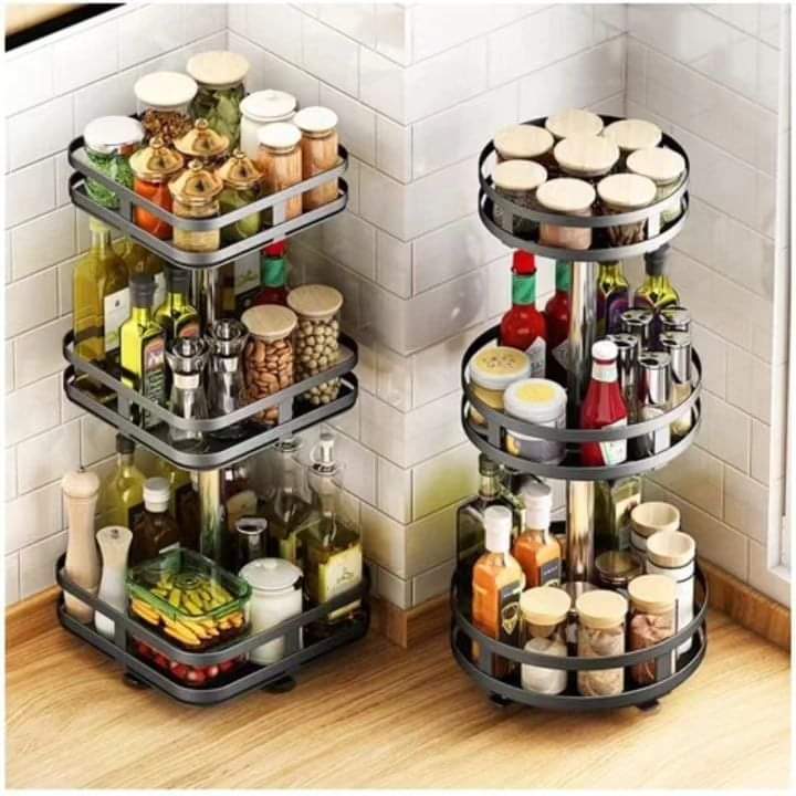 BowLift | 3Tier rotating spice rack