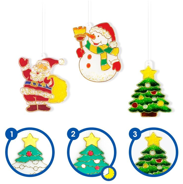 BowLift | Christmas Glass Painting Set for Creative Learning
