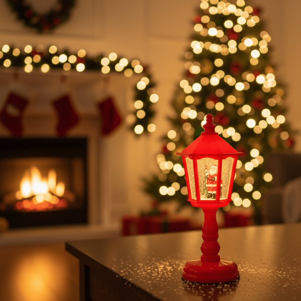BowLift | Illuminated Snow Globe Lantern for Magical Christmas Decoration