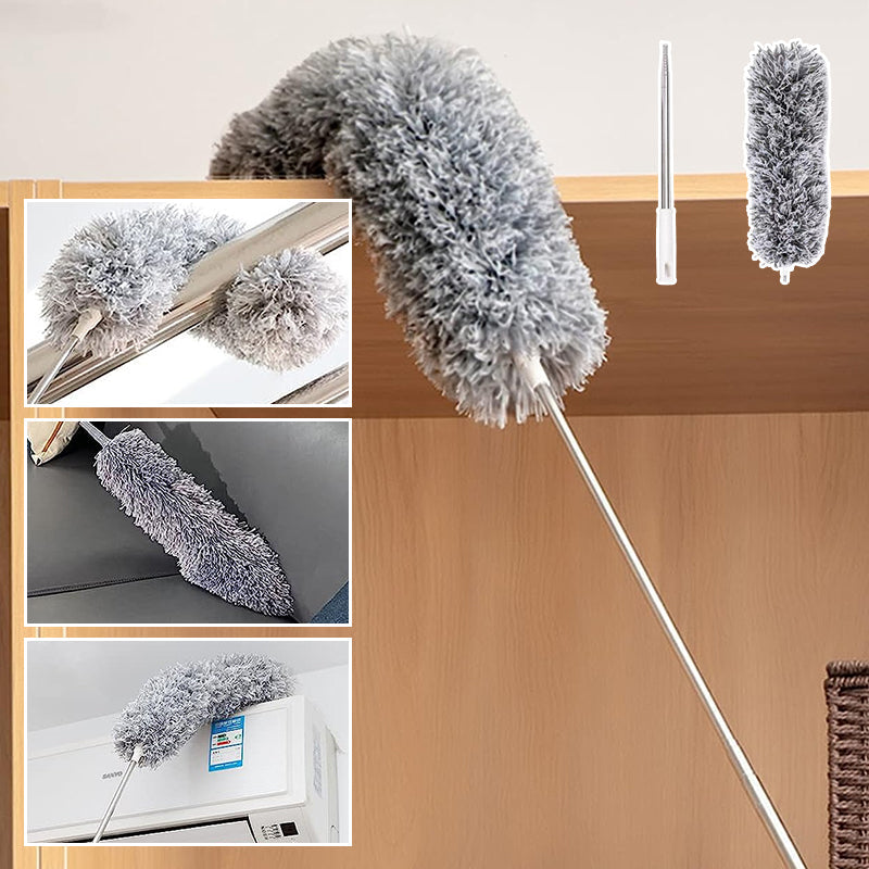 BowLift | Extendable washable curved microfiber duster