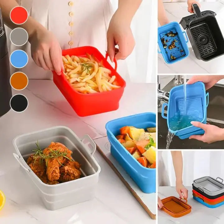 BowLift | Foldable Silicone Baking Mold for Air Fryers – Practical & Versatile