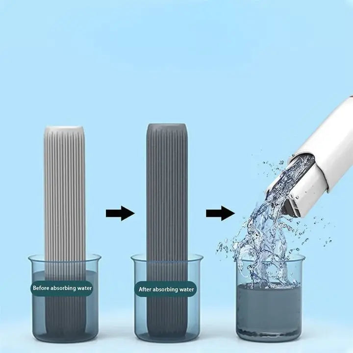 BowLift | Foldable Mini Mop – Self-Wringing & Compact