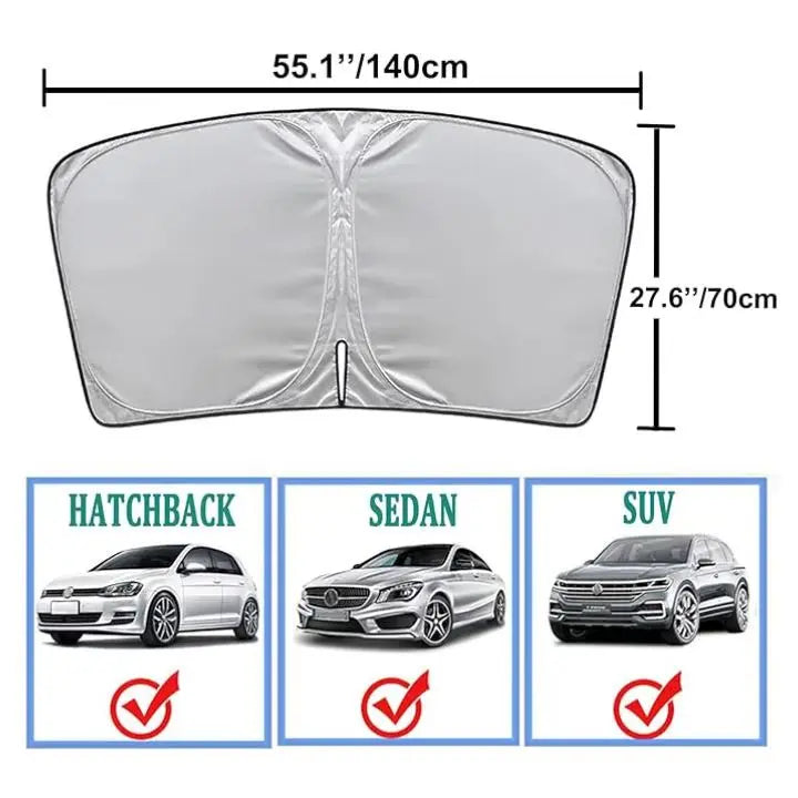 BowLift | Foldable Windshield Cover – UV PRedection for Car