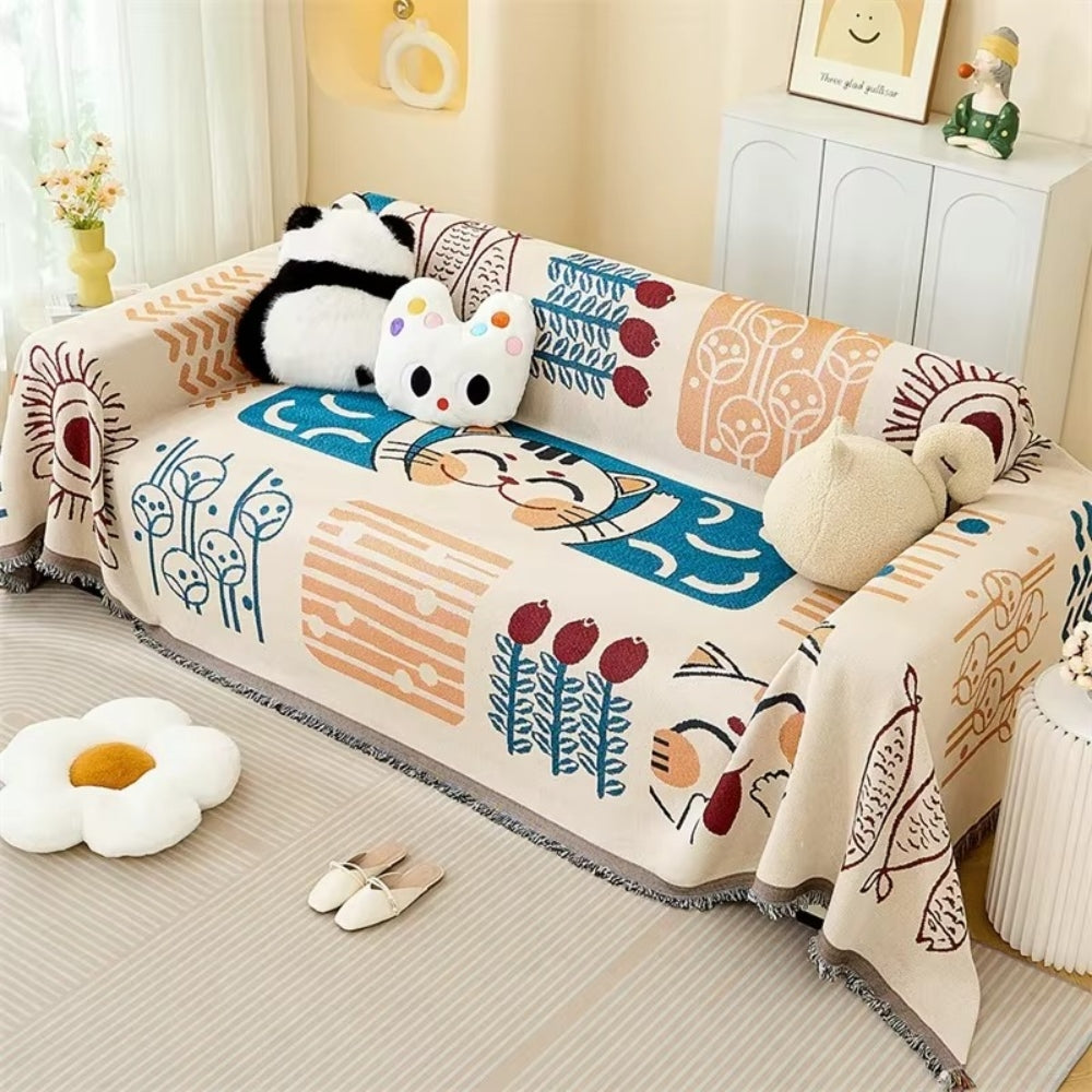 BowLift | Fiesta Woven Sofa Cover