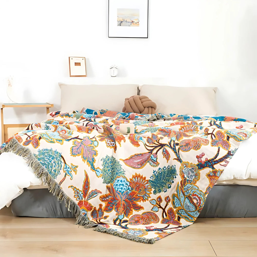 BowLift | Floryn Garden-Inspired Reversible Blanket