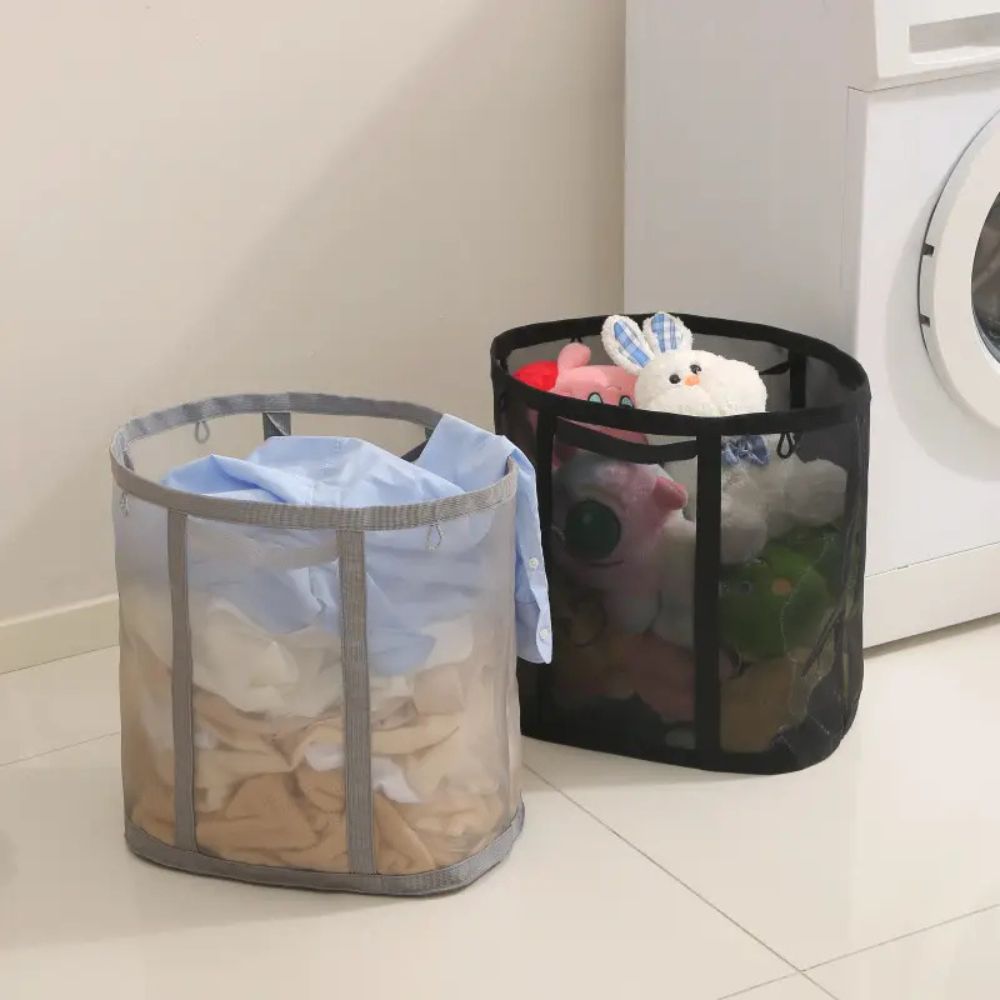 BowLift | Foldable Mesh Laundry Basket