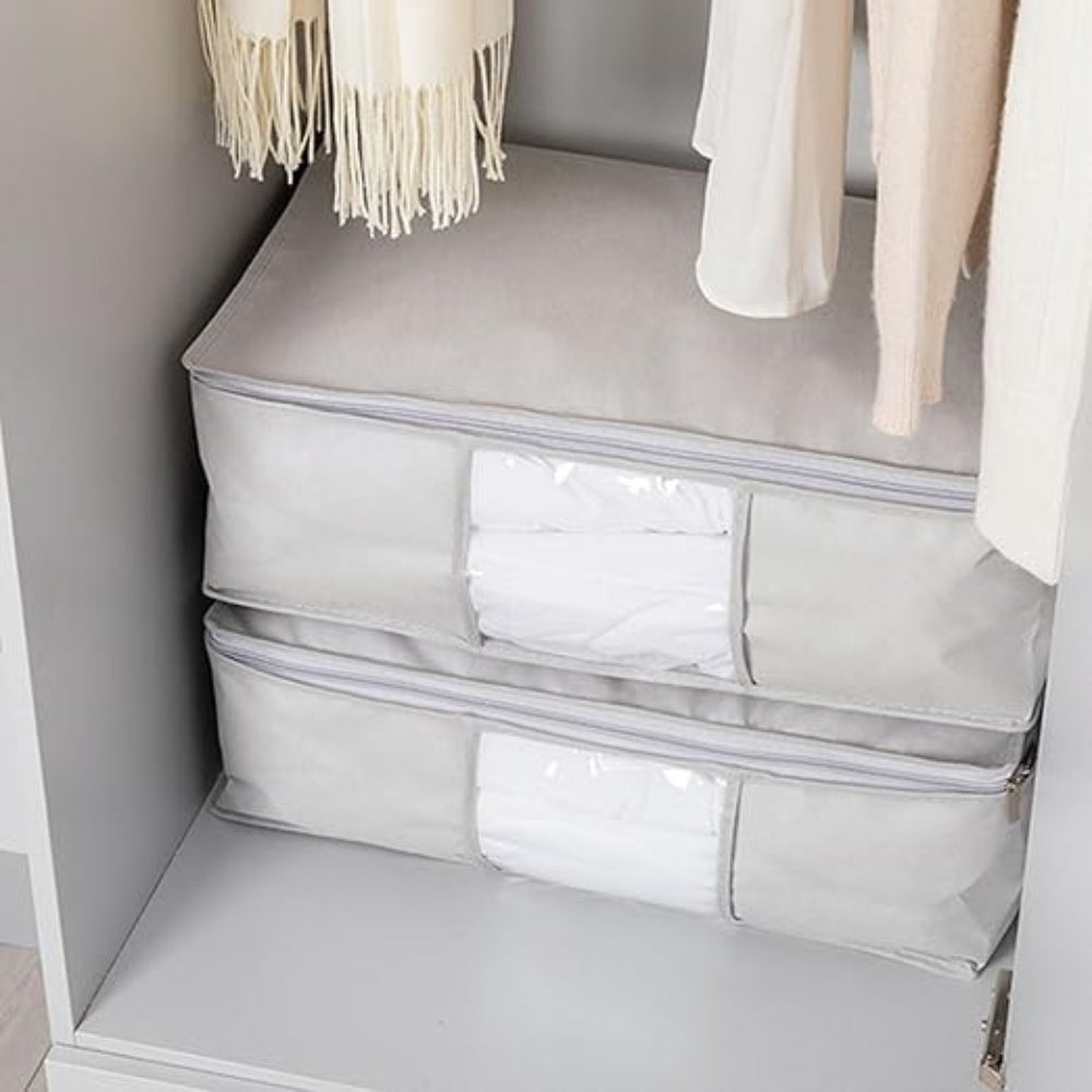 BowLift | Foldable Zippered Cloth Storage Organizer