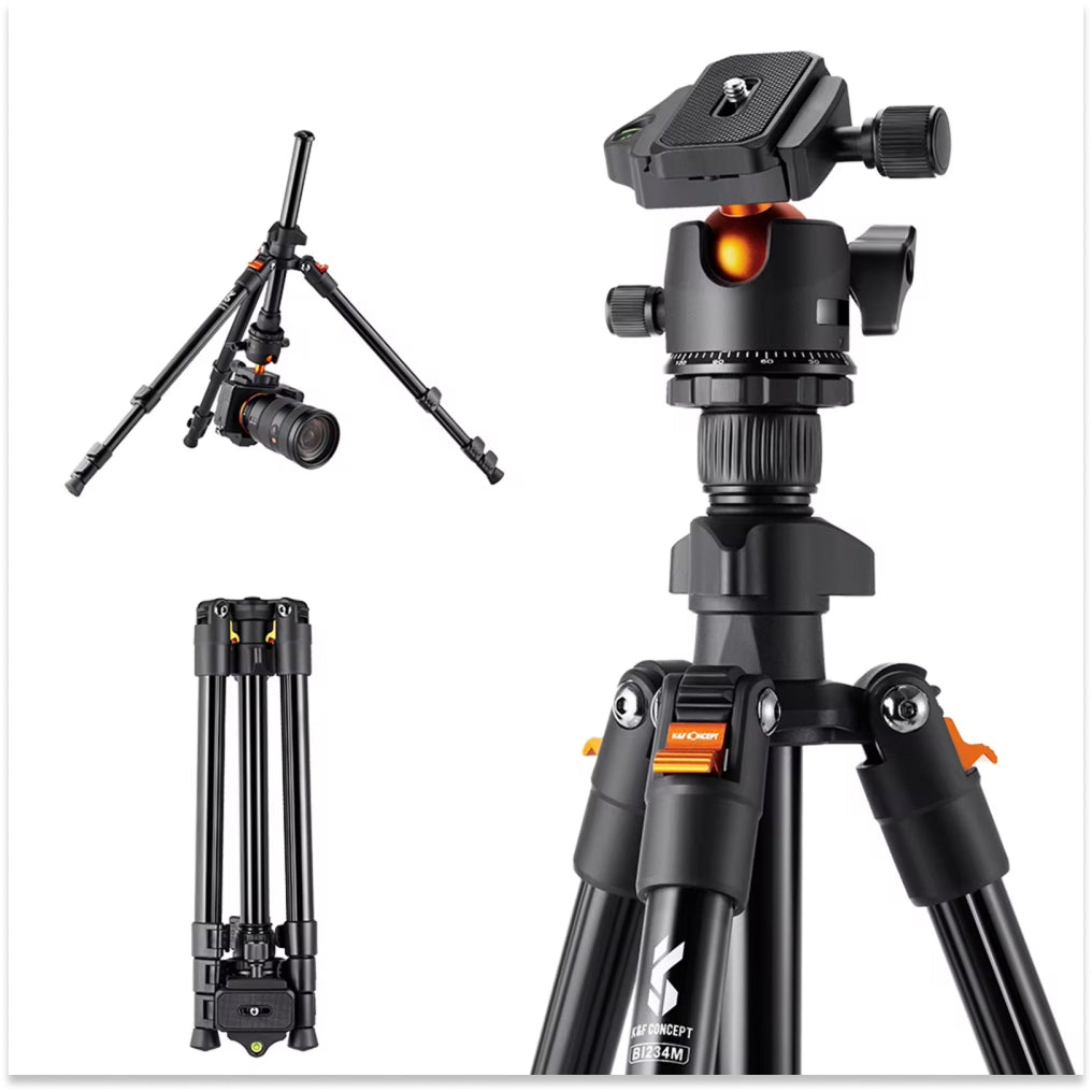 BowLift | Camera Tripods – Lightweight Tripod for Phone and Camera, 187cm/73.6in, Great Travel Tripods
