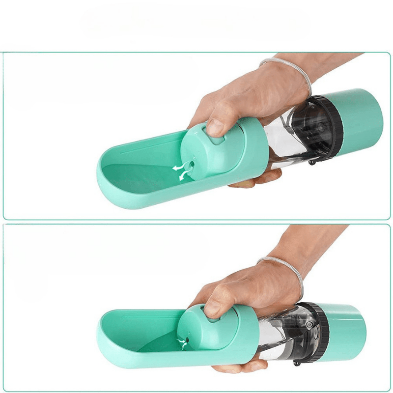 BowLift | 2-in-1 dog bottle with food & water bowl