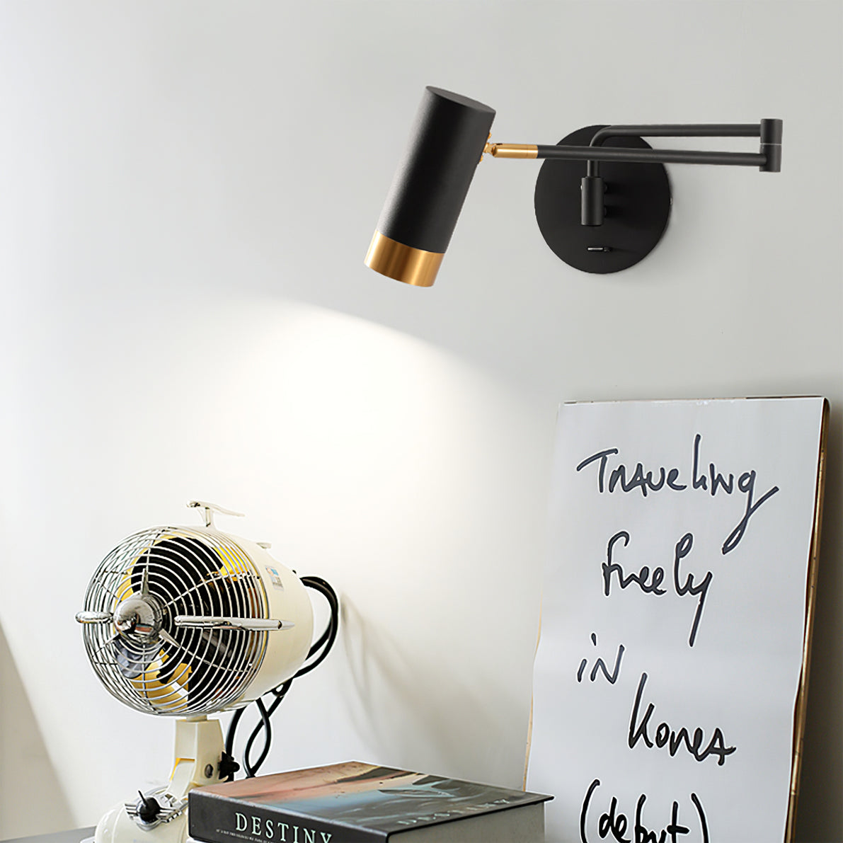 BowLift | FlexiLume – Adjustable Arm Wall Light for Versatile Illumination