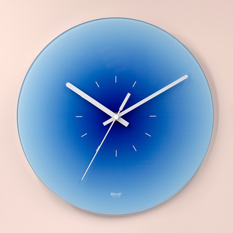 BowLift | EliteGlass - Elegant Glass Wall Clock