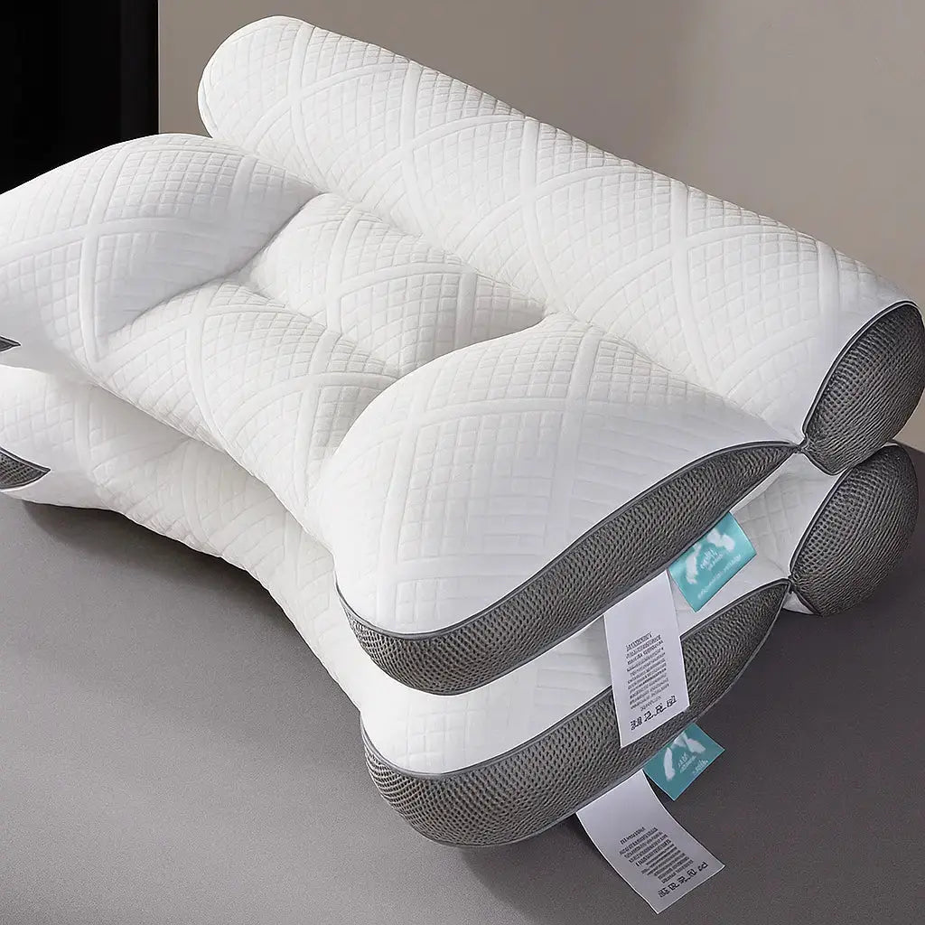 BowLift | Goose Down Neck Pillow – Soft Travel Pillow with Ergonomic Design