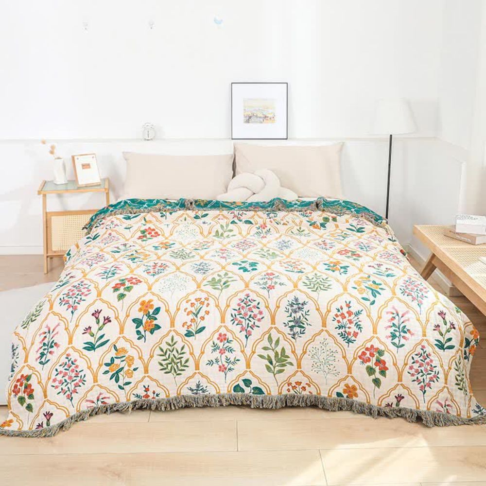 BowLift | Garden Reverie Cotton Blanket