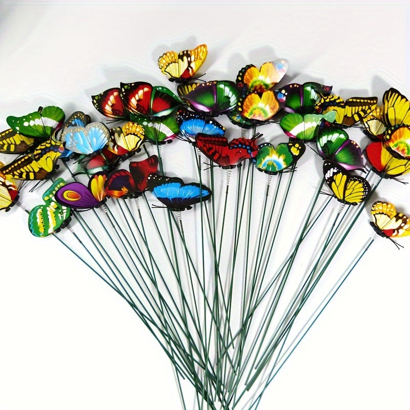 BowLift | Garden Butterfly Outdoor Decoration Stakes Set
