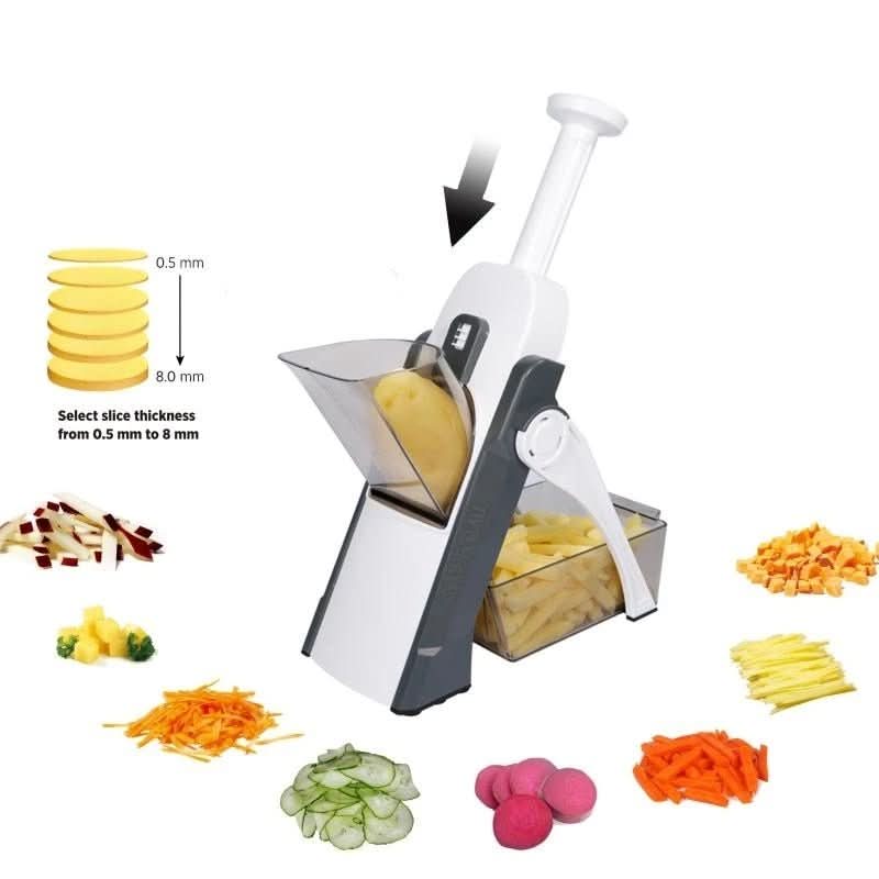 BowLift | 5-in-1 Vegetable Slicer for precise preparation