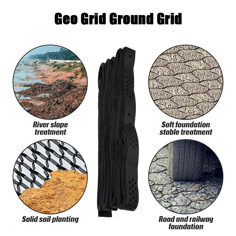 BowLift | Subgrade Gravel Grid, Foldable Permeable Paving Blocks For Garden Driveway Slopes