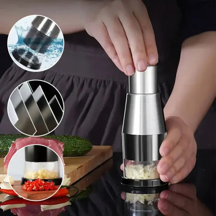 BowLift | Pressed Garlic Chopper | Quick & Easy Chopping