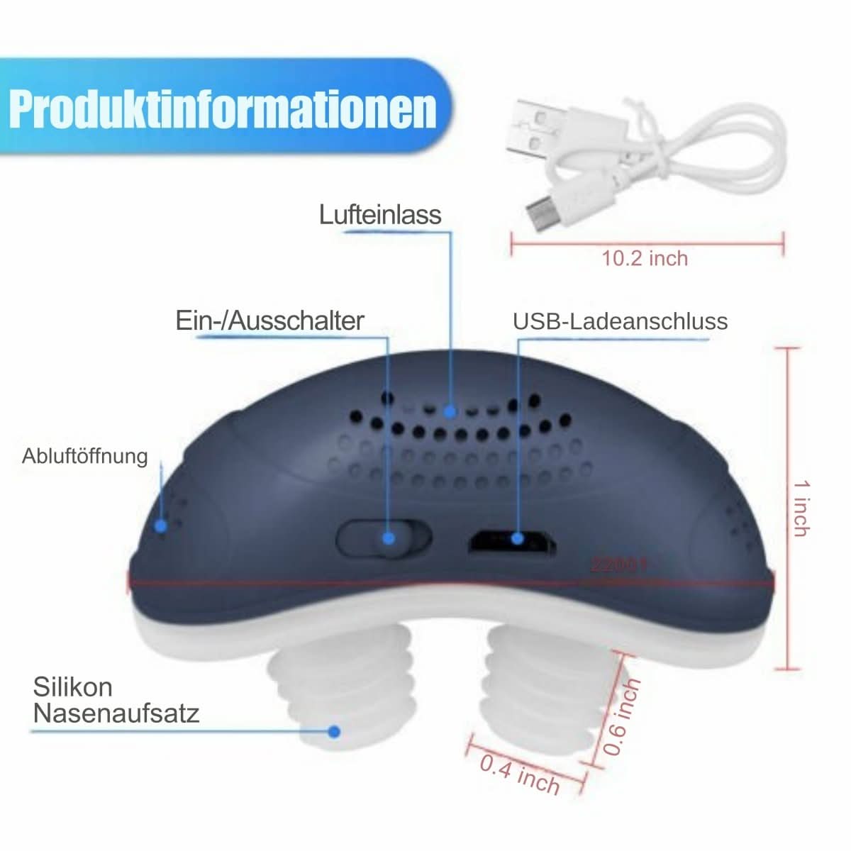 BowLift | Compact CPAP device against snoring & sleep apnoea