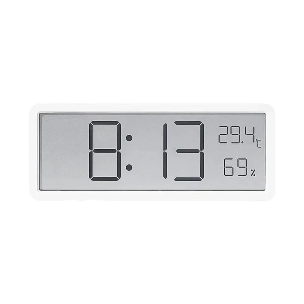 BowLift | GlowTime – Digital LED Wall Clock with Temperature & Humidity Display