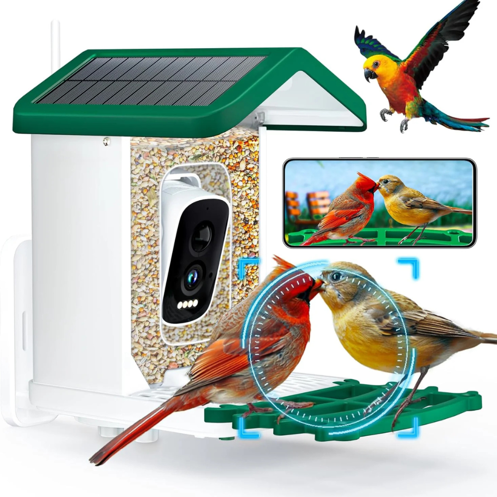 BowLift | Bird Feeder Camera Solar Smart Outdoor Device