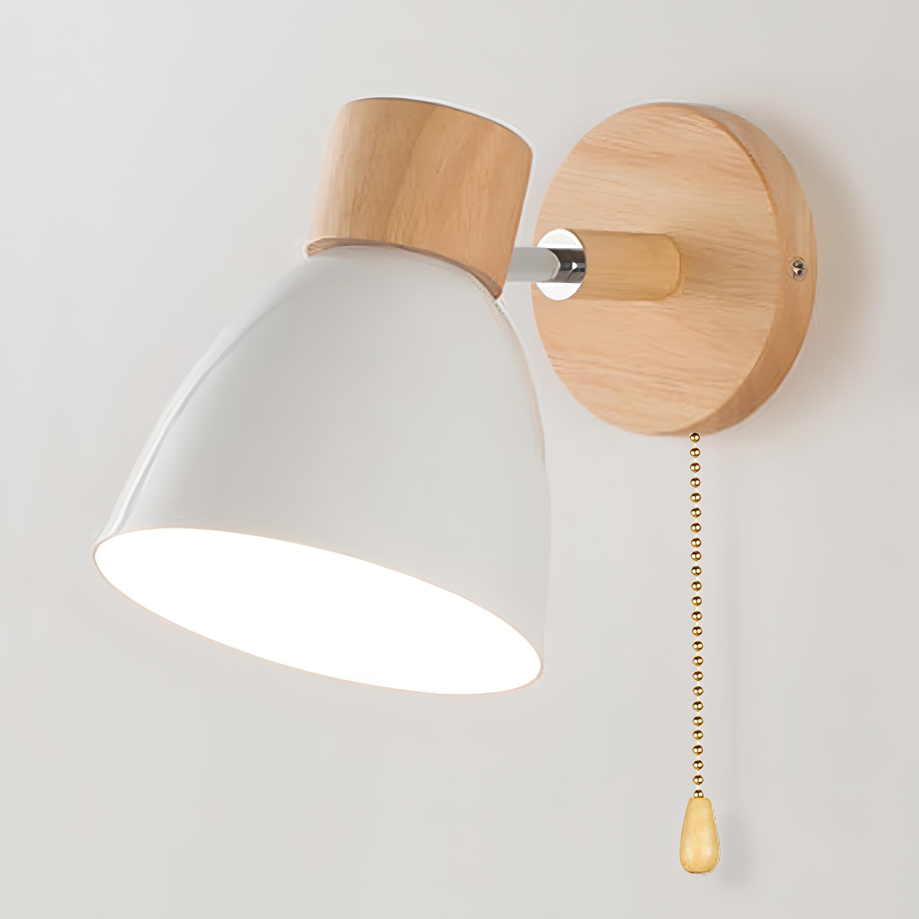 BowLift | Frendorf - Nordic-modern hanging switch wall lamp made of wood