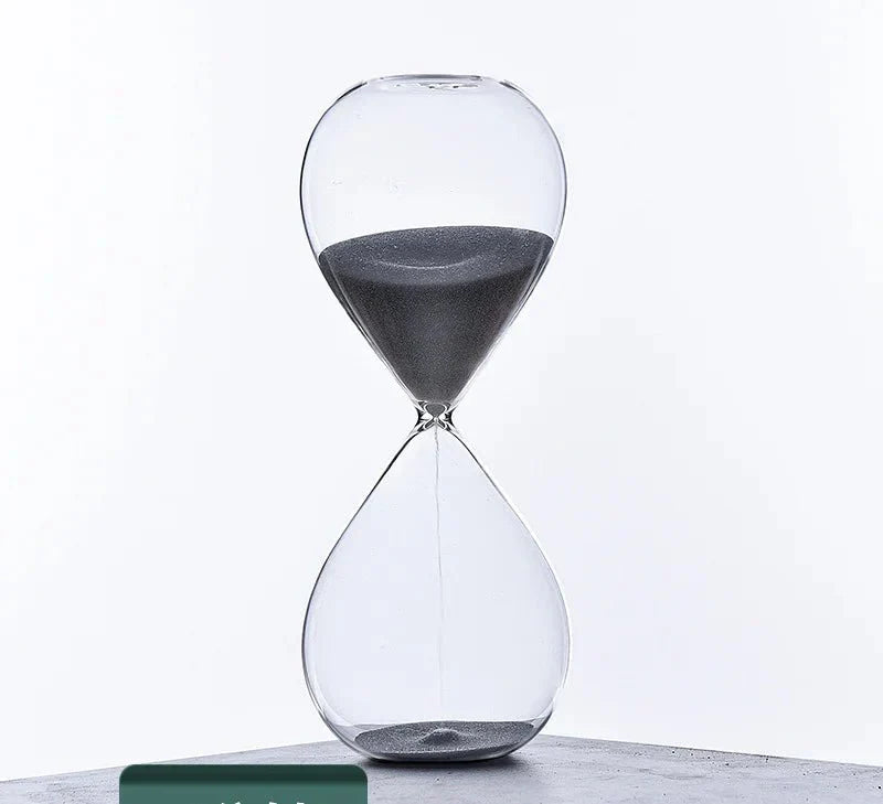 BowLift | Glass Sand Timer | Stylish Decoration with 5/10/30/60 Minutes Indication