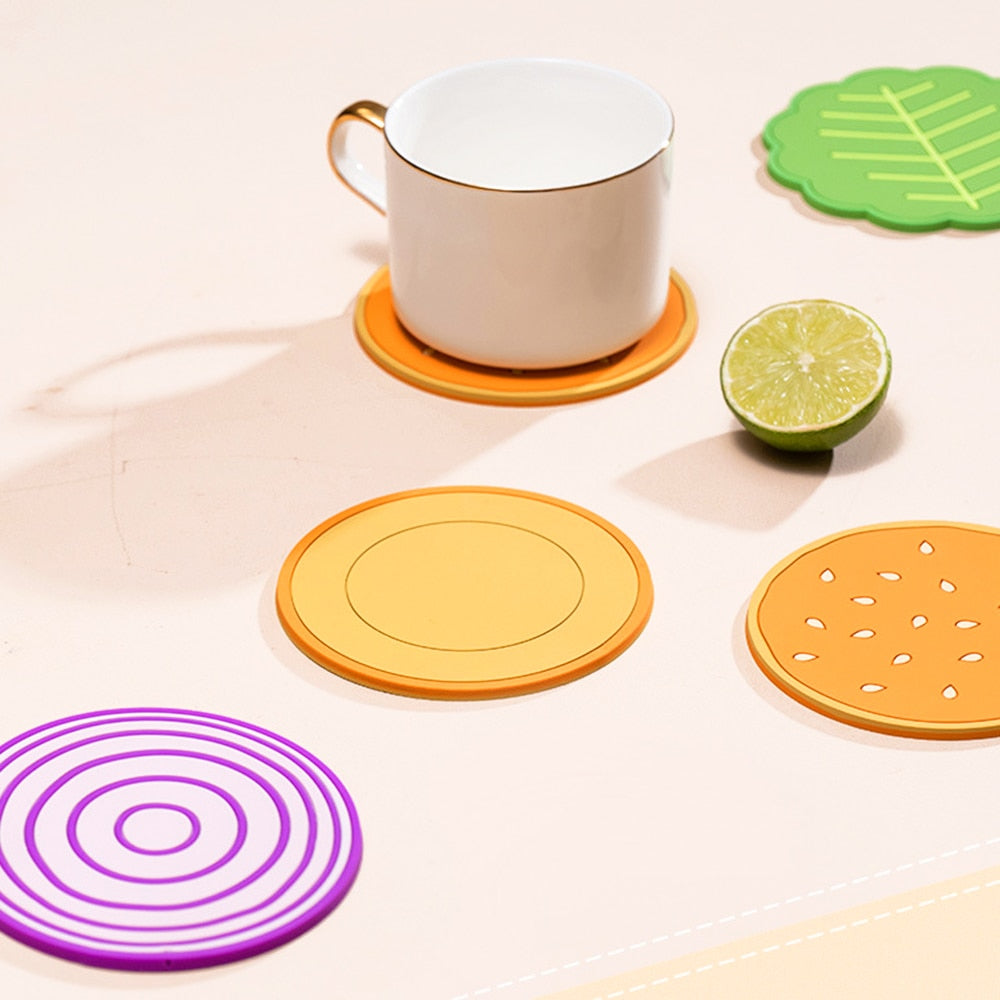 BowLift | Burger Coaster Decor Set