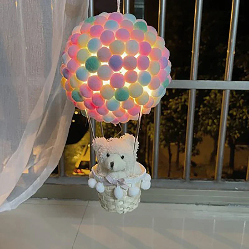 BowLift | DIY Hot Air Balloon-shaped Flying Animals Night Lamp