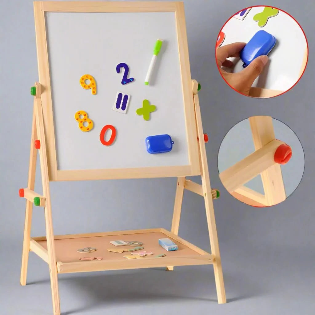 BowLift | Creative children's easel with blackboard & whiteboard