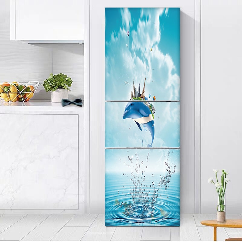 BowLift | Stylish Waterproof Self-Adhesive Refrigerator Sticker