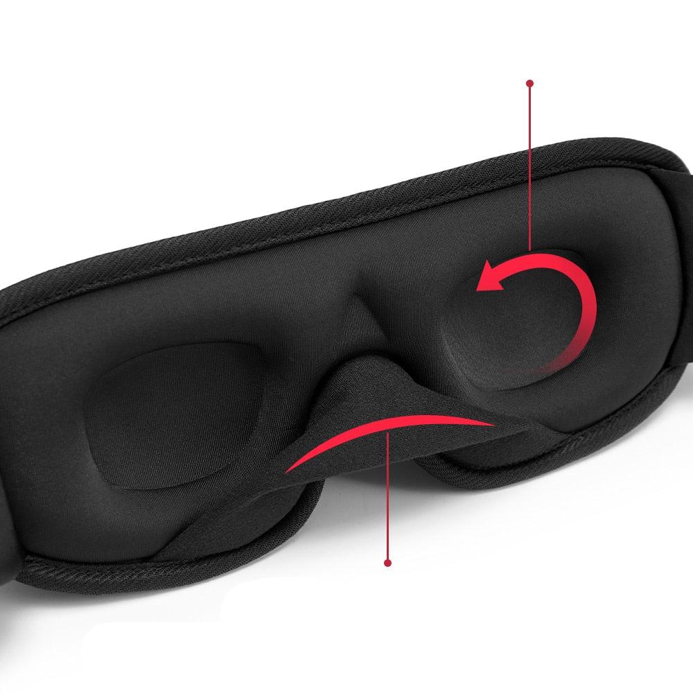 BowLift | 3D Sleep Mask | Light Blocking and Soft Padded