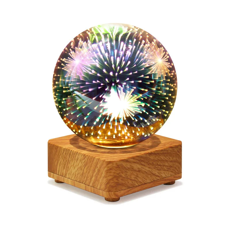 BowLift | Night Light Starry Sky Star Heart Colorful Atmosphere Multiple USB Table Desk Lamp Ball Home Bedroom Decoration Christmas Gift