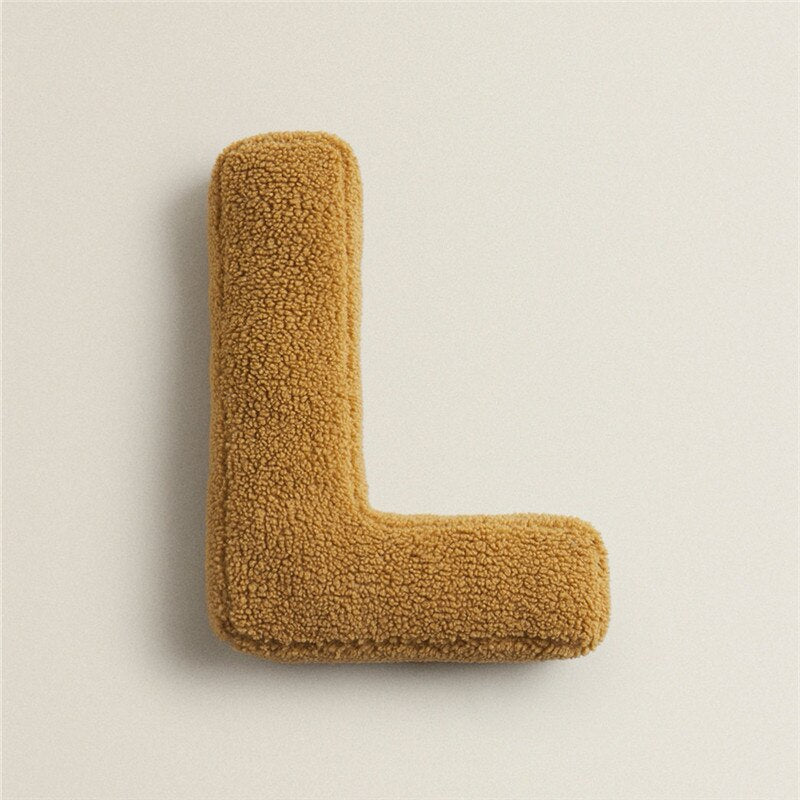 BowLift | Alphabet Letter Fleece Pillow