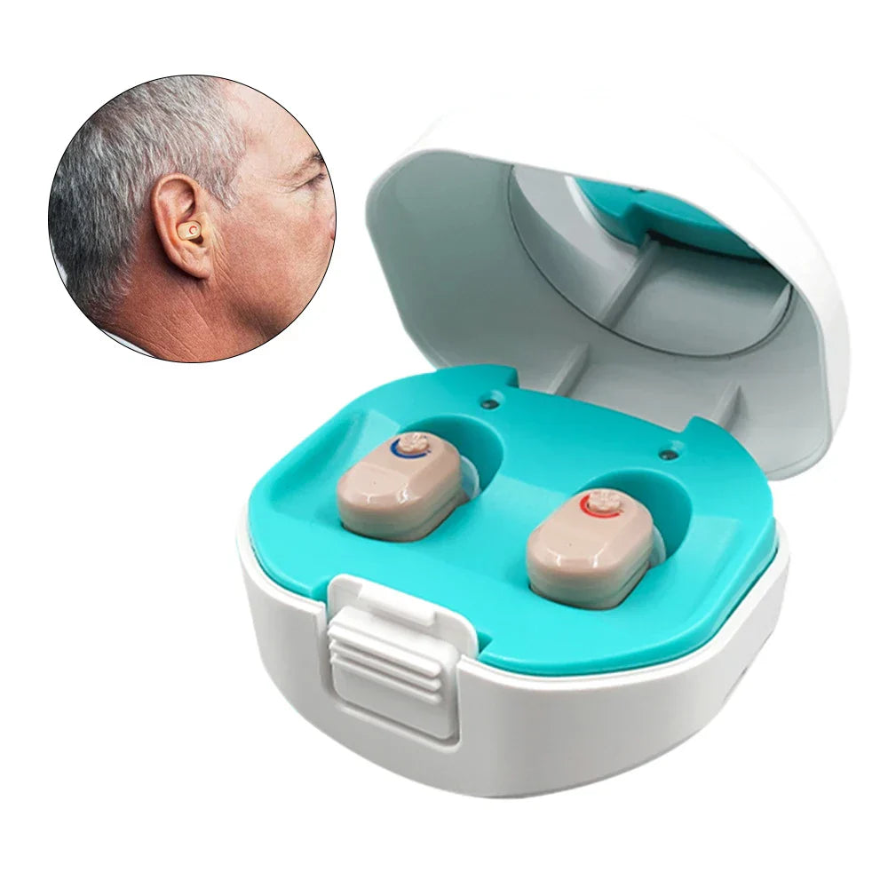 BowLift | ClearMini 2025 Rechargeable In-Ear CIC Hearing Aids for Seniors